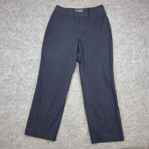 Banana Republic Pants Women 6 Blue Harrison Mid Rise Straight Leg Stretch Career